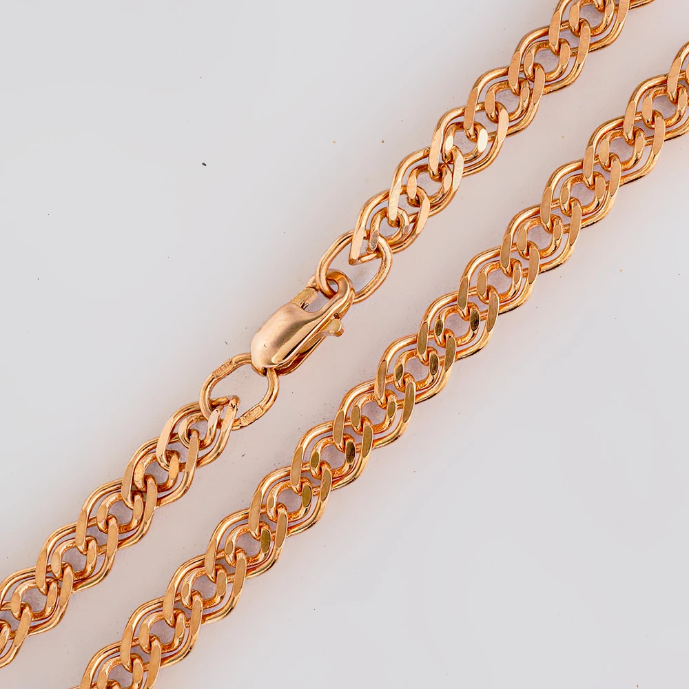 Браслет из красного золота 585 пробы