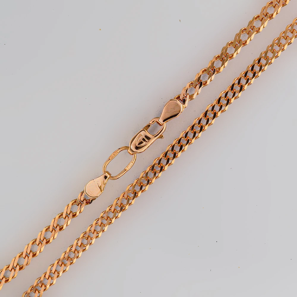 Браслет из красного золота 585 пробы