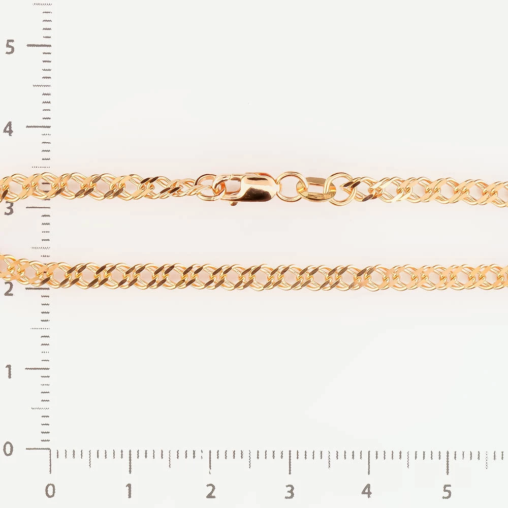 Браслет из красного золота 585 пробы