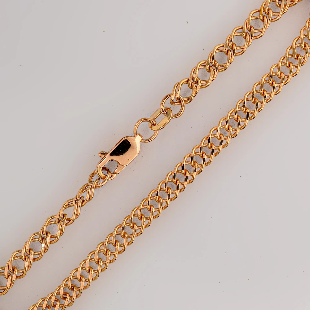 Браслет из красного золота 585 пробы