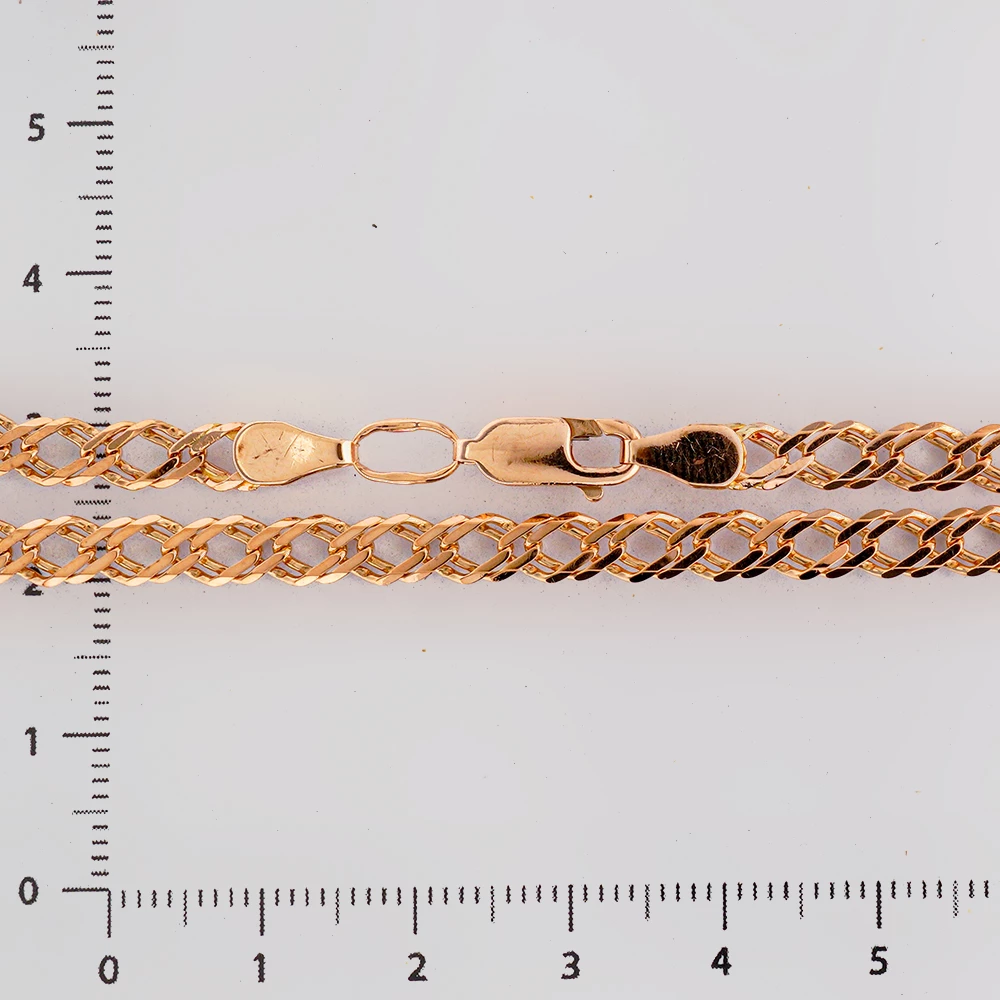 Браслет из красного золота 375 пробы