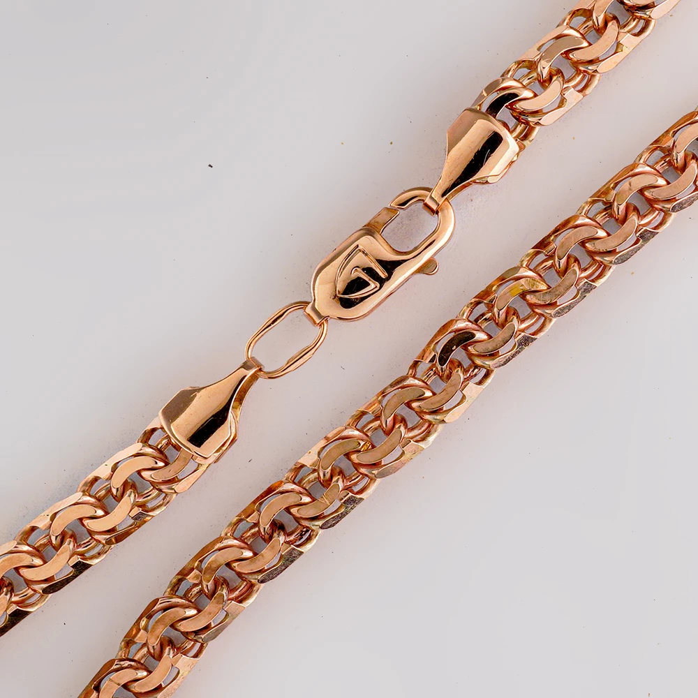 Браслет из красного золота 375 пробы