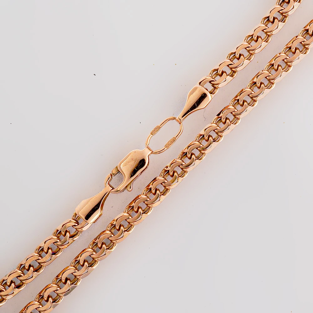 Браслет из красного золота 375 пробы