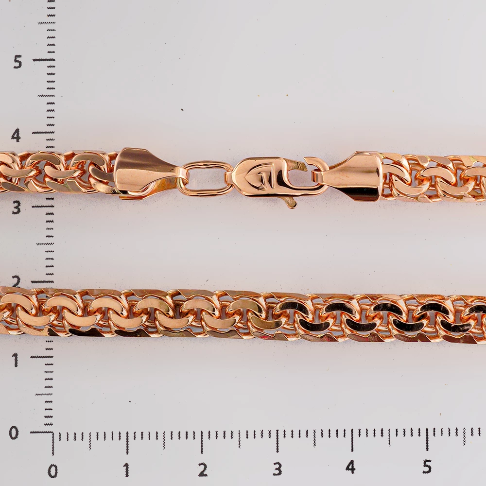 Браслет из красного золота 375 пробы