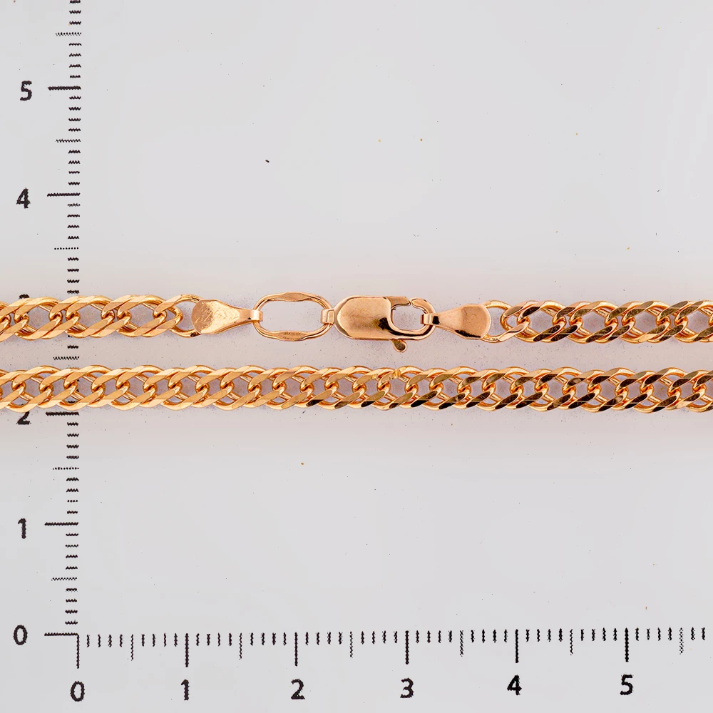 Браслет из красного золота 585 пробы