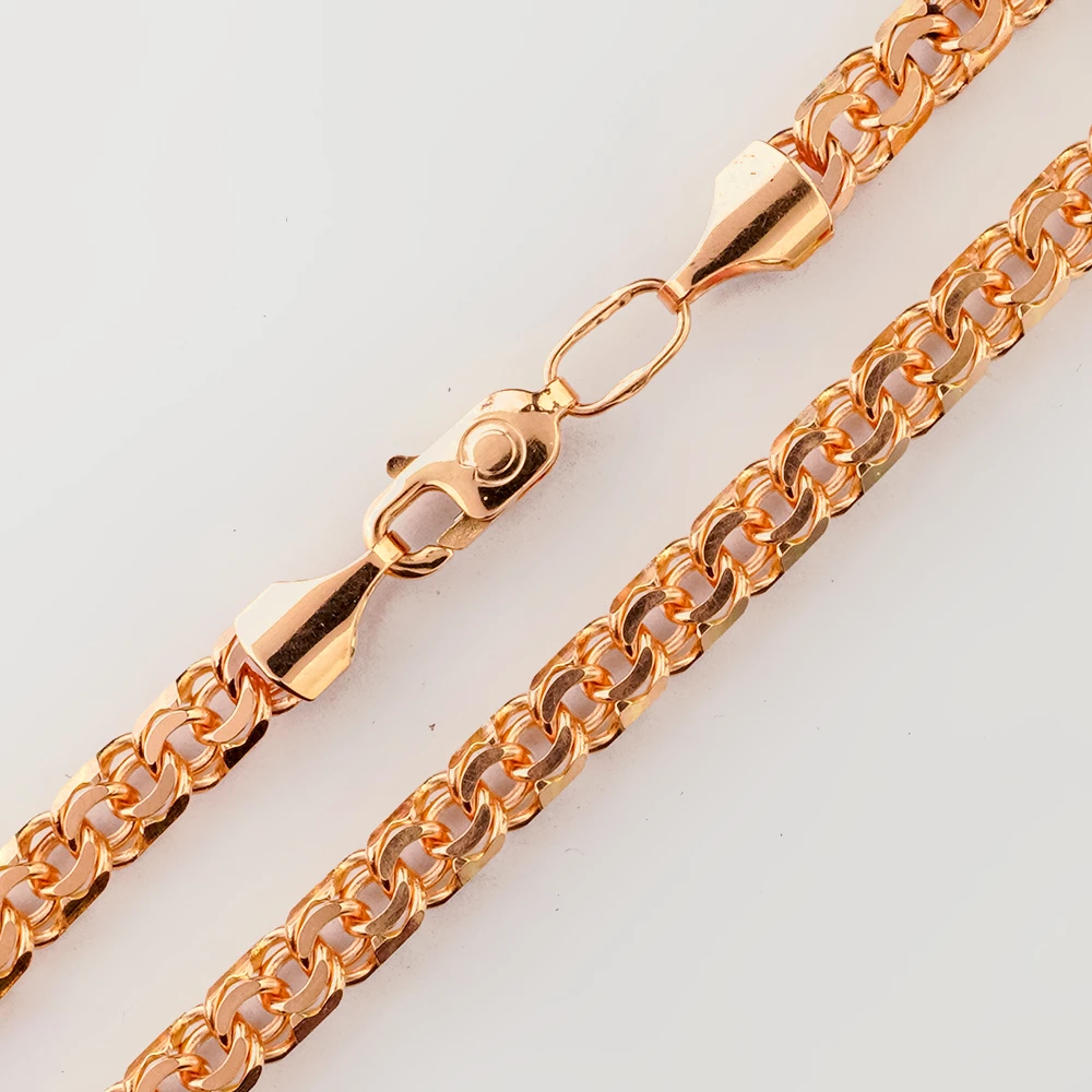 Браслет из красного золота 585 пробы