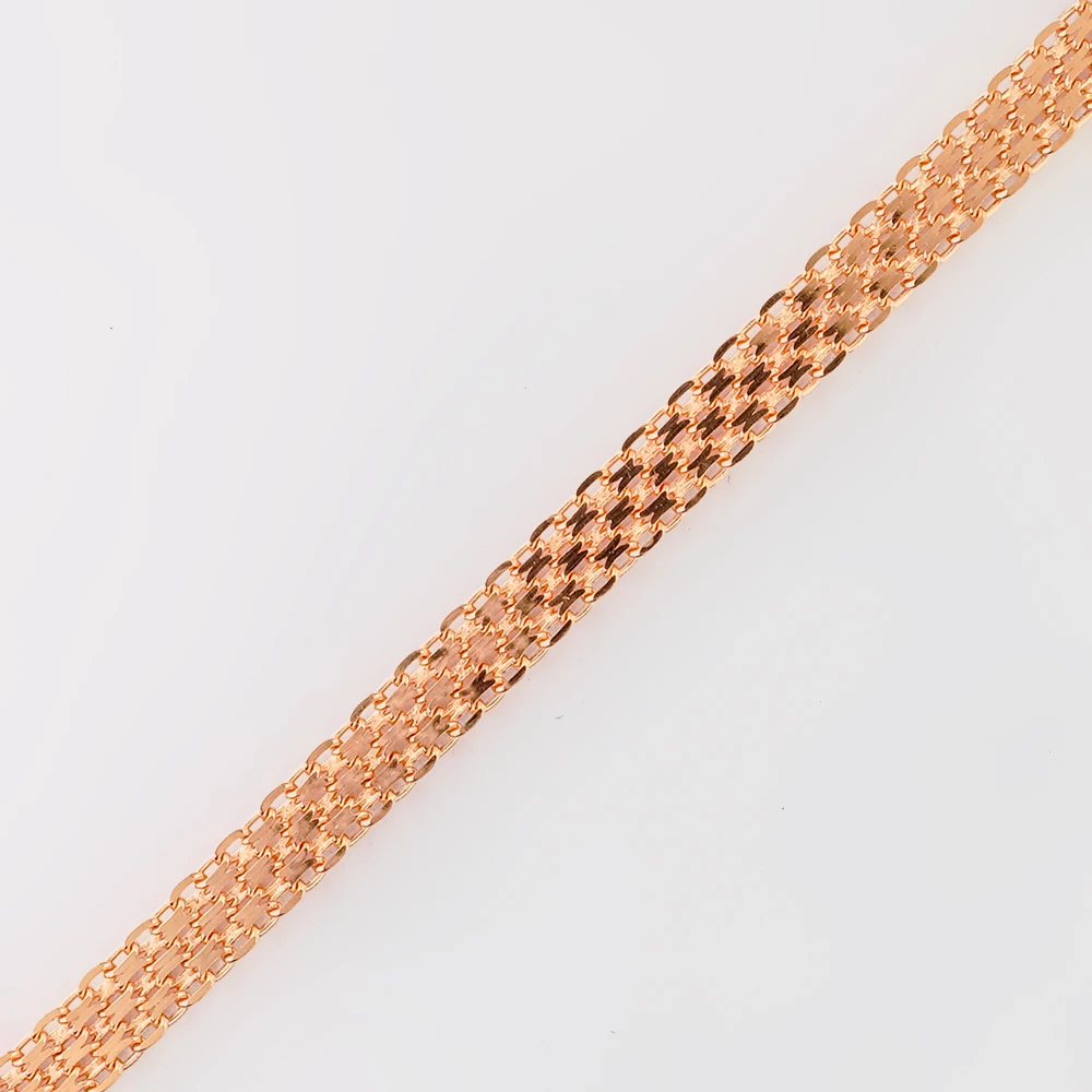 Браслет из красного золота 585 пробы