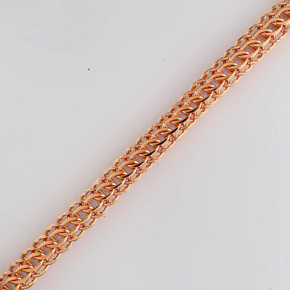 Браслет из красного золота 585 пробы