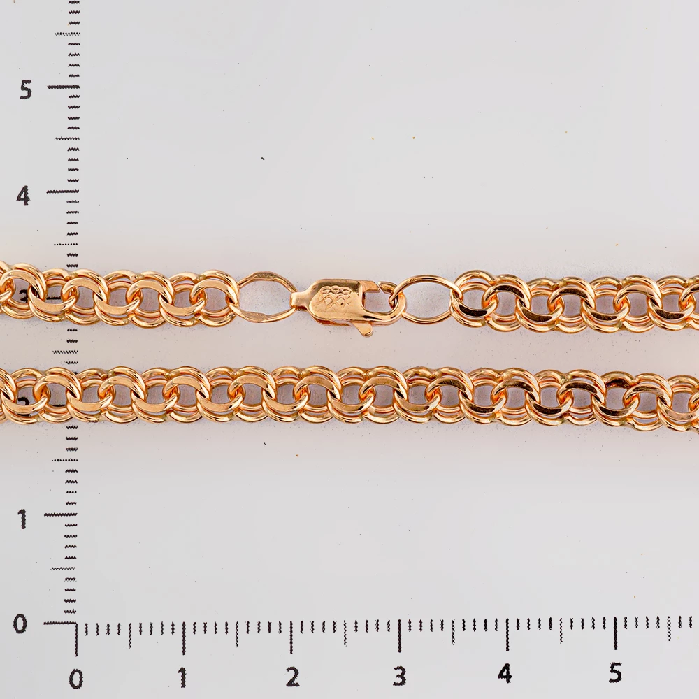 Браслет из красного золота 375 пробы