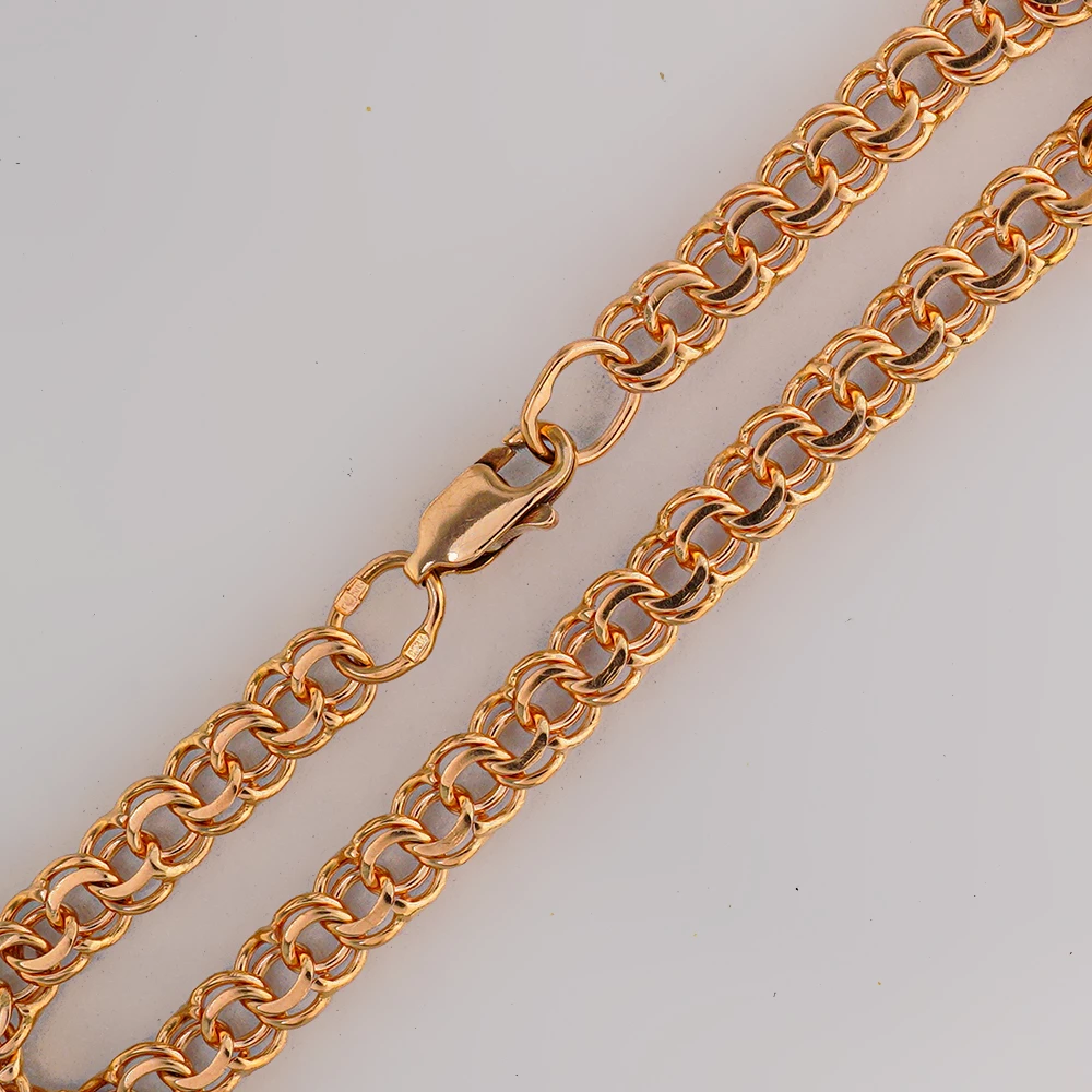 Браслет из красного золота 585 пробы