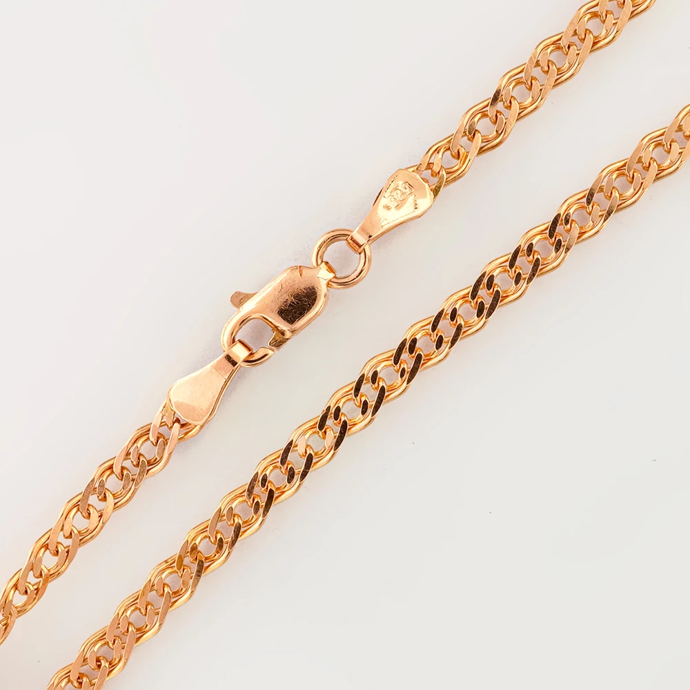 Браслет из красного золота 585 пробы