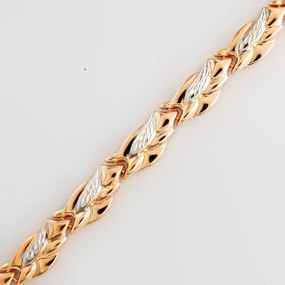 Браслет из красного золота 585 пробы