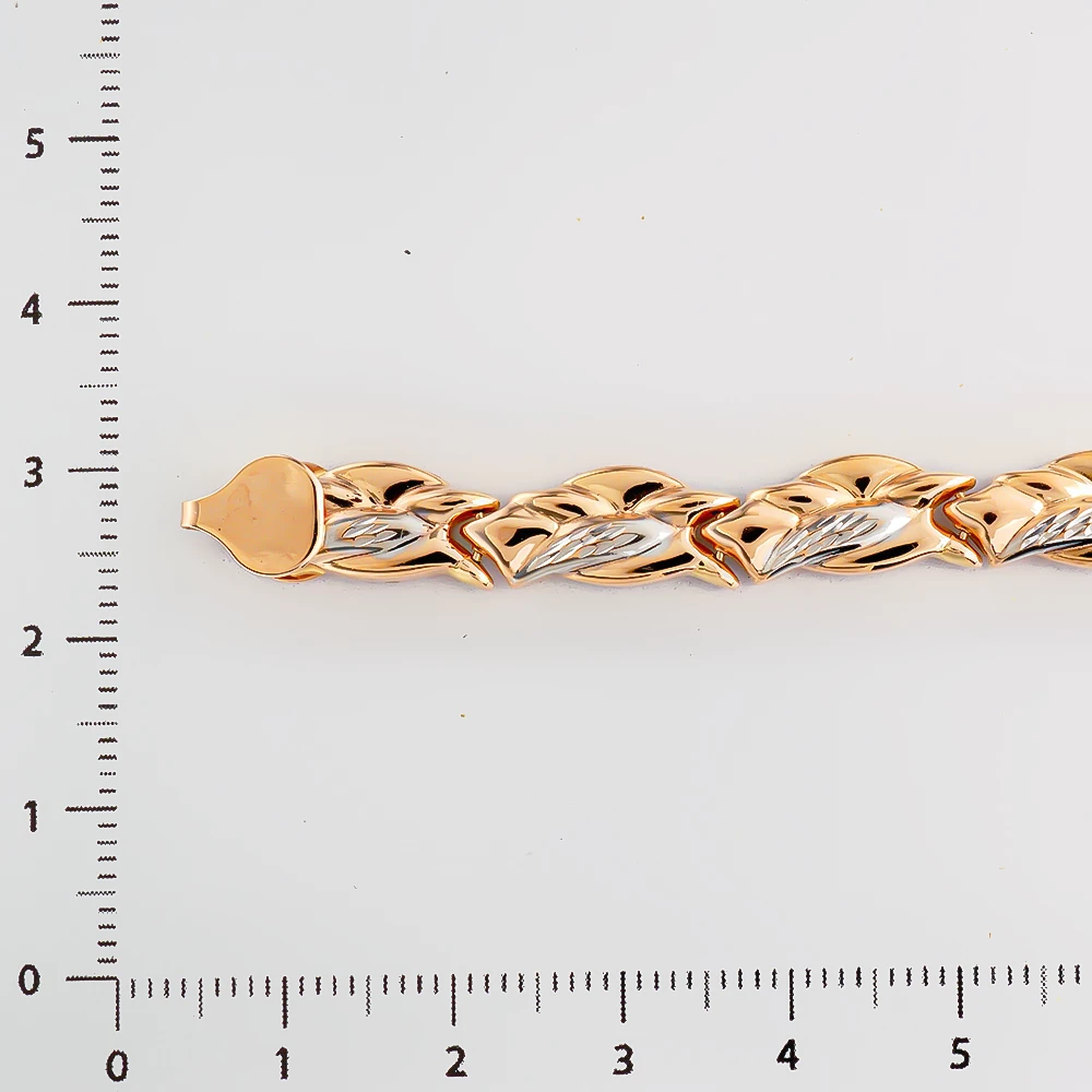 Браслет из красного золота 585 пробы