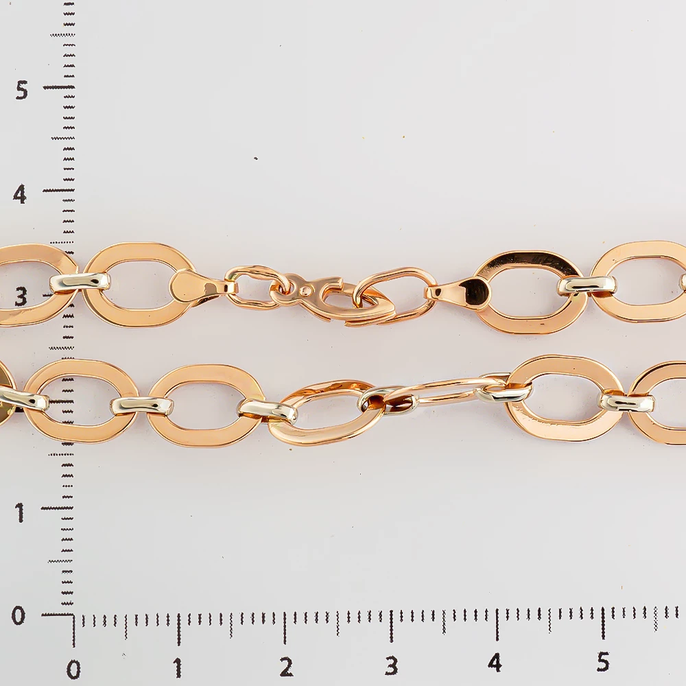 Браслет из красного золота 585 пробы