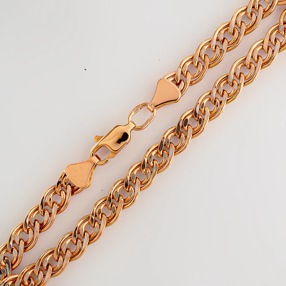 Браслет из красного золота 585 пробы