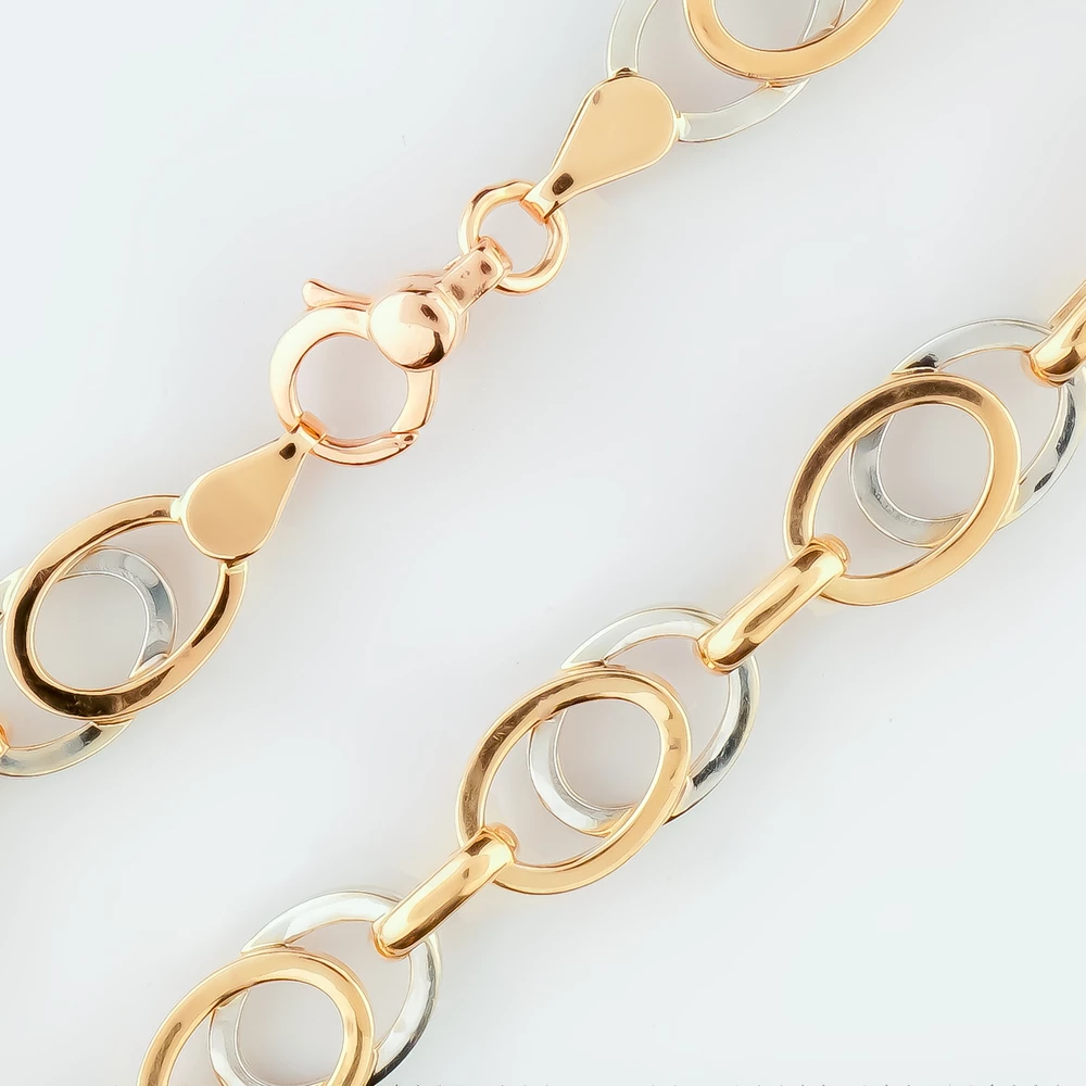 Браслет из красного золота 585 пробы