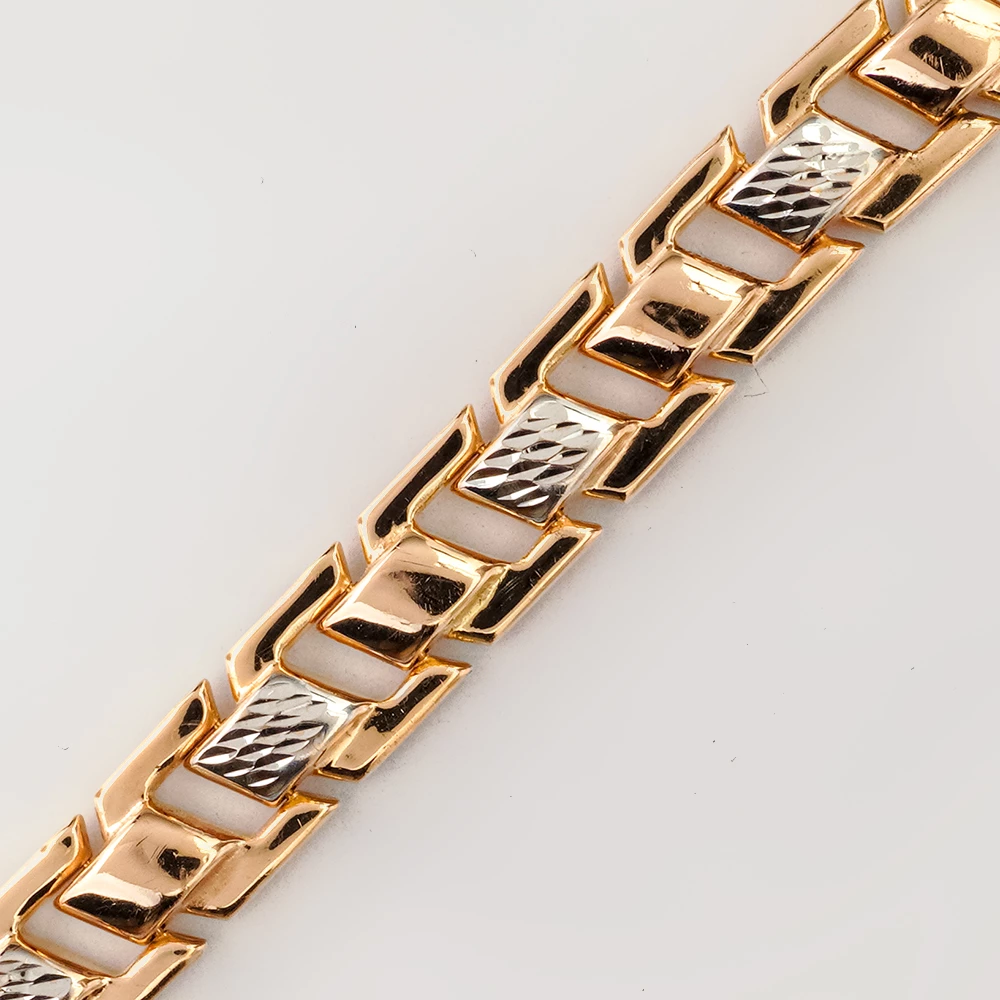 Браслет из красного золота 585 пробы