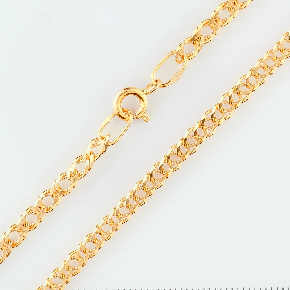 Браслет из красного золота 585 пробы