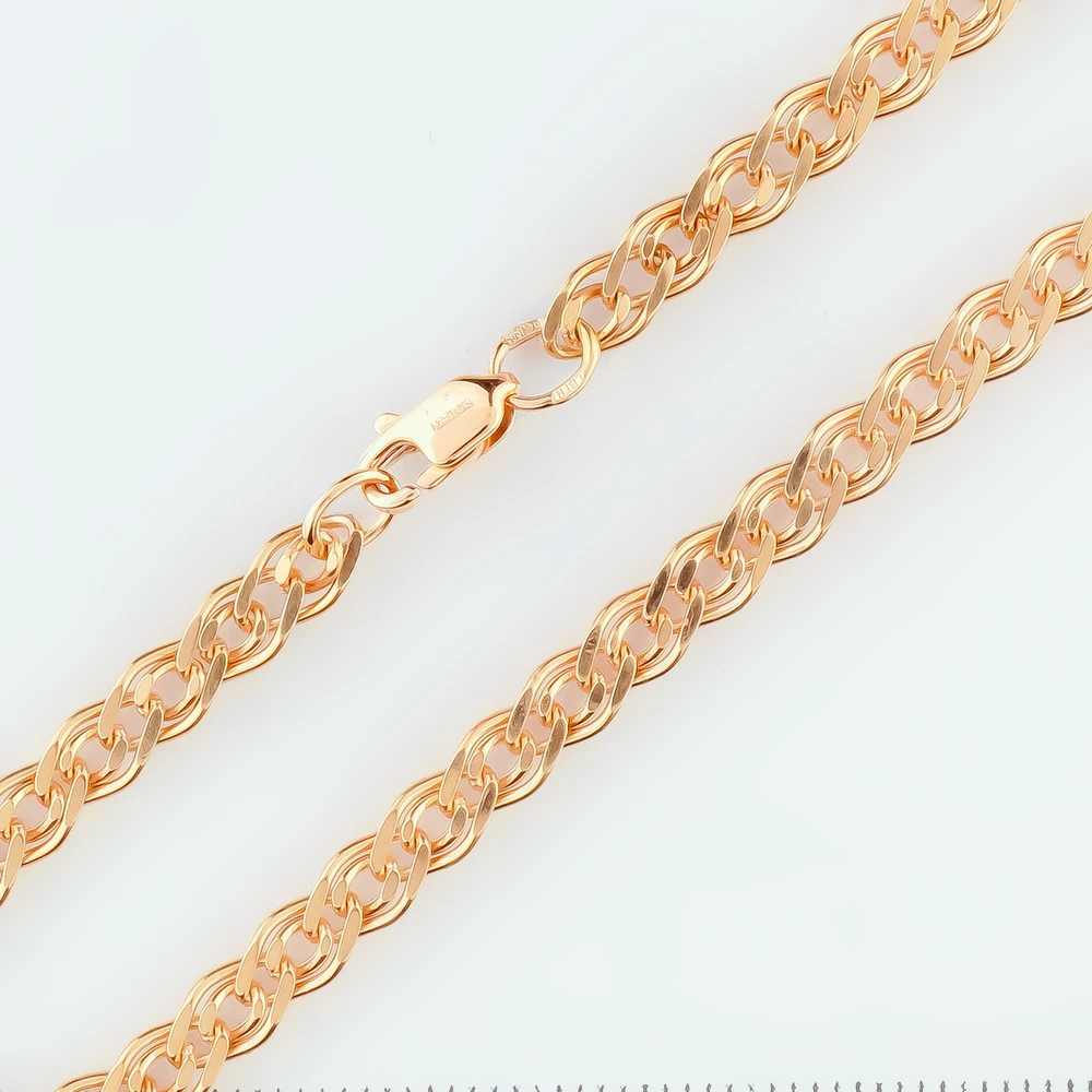 Браслет из красного золота 585 пробы