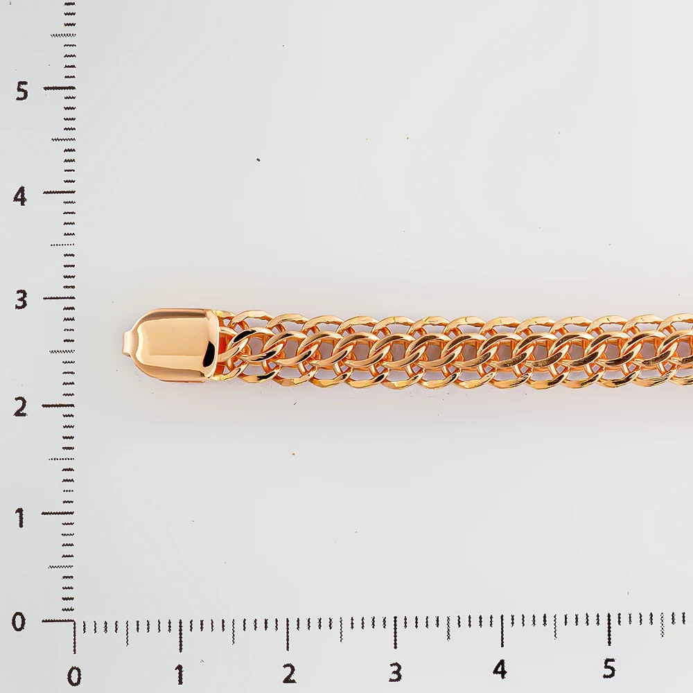 Браслет из красного золота 585 пробы