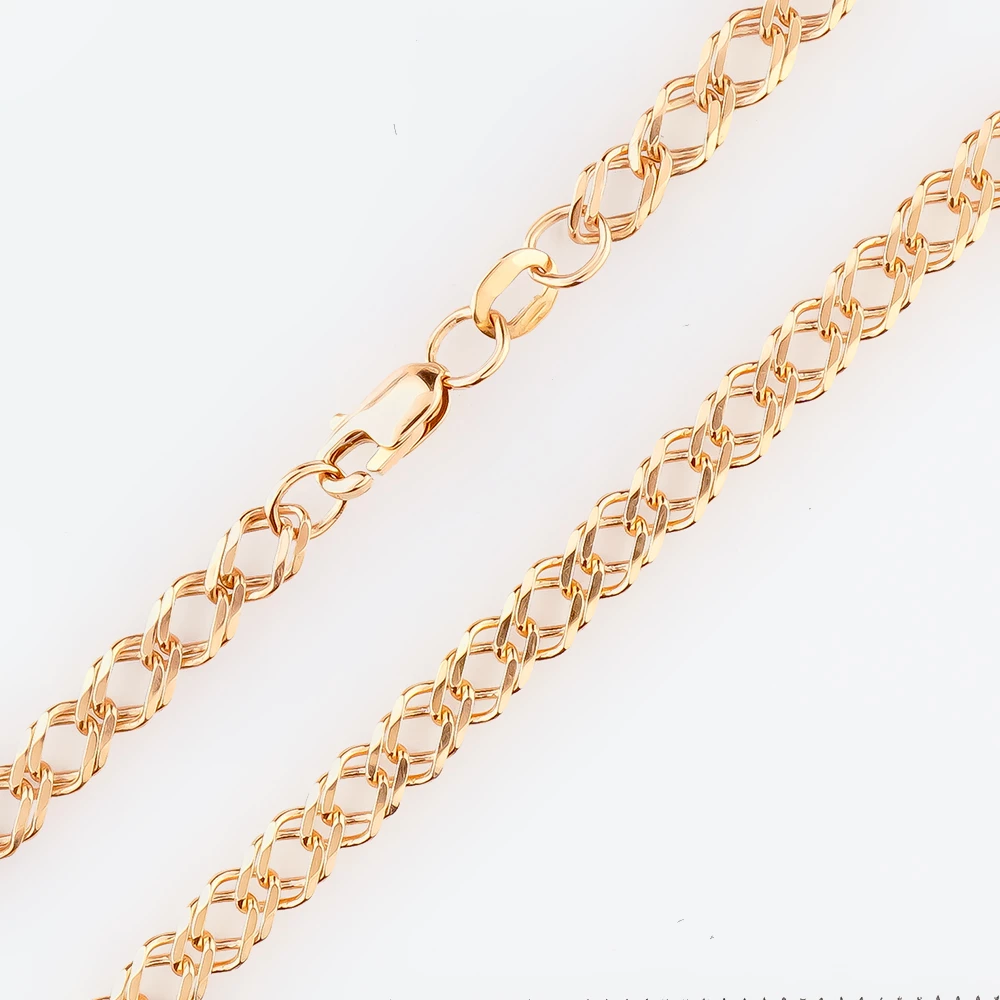 Браслет из красного золота 585 пробы