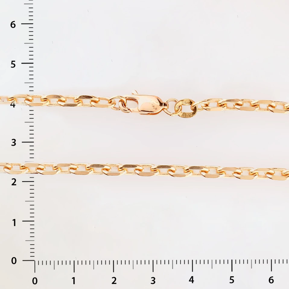 Браслет из красного золота 585 пробы