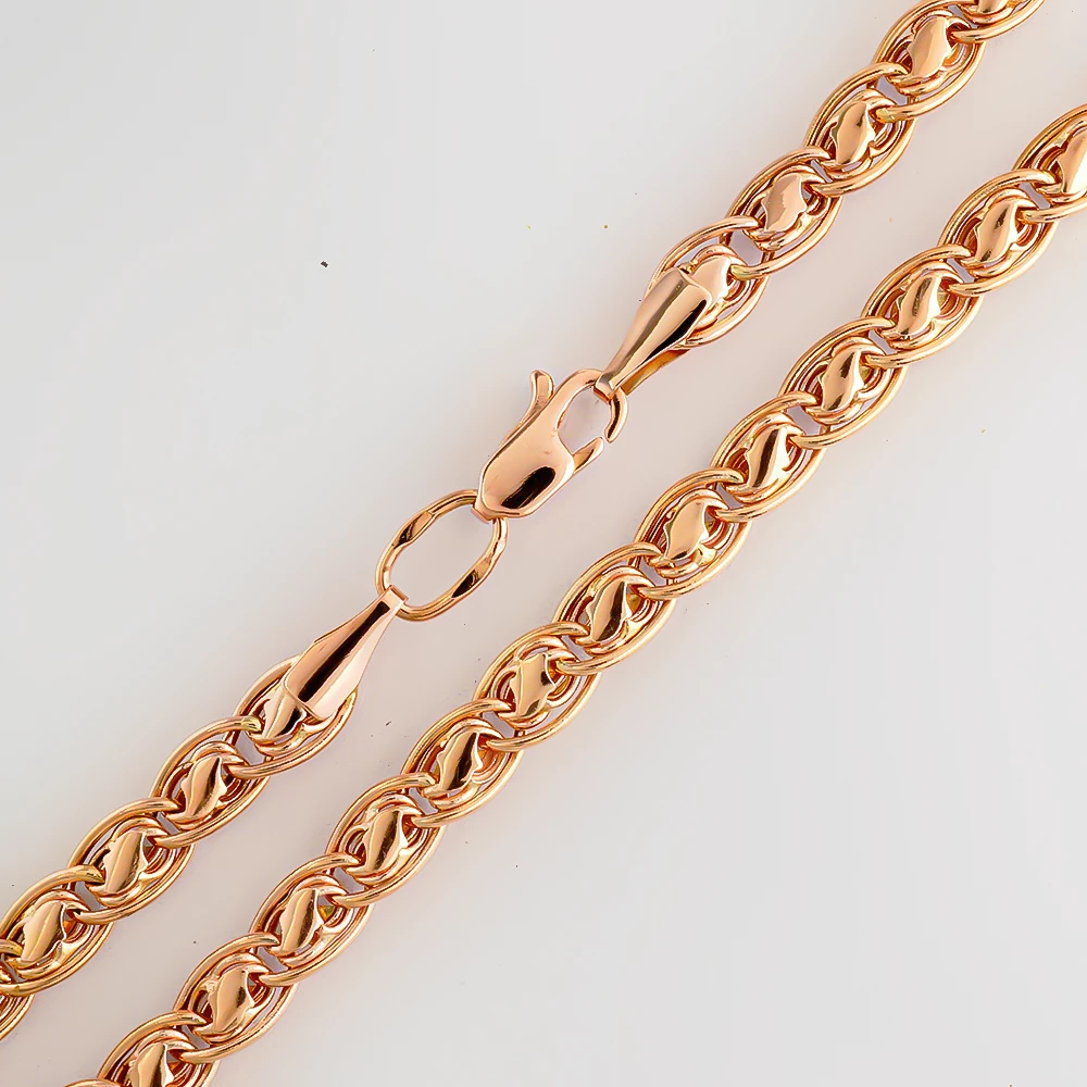 Браслет из красного золота 585 пробы