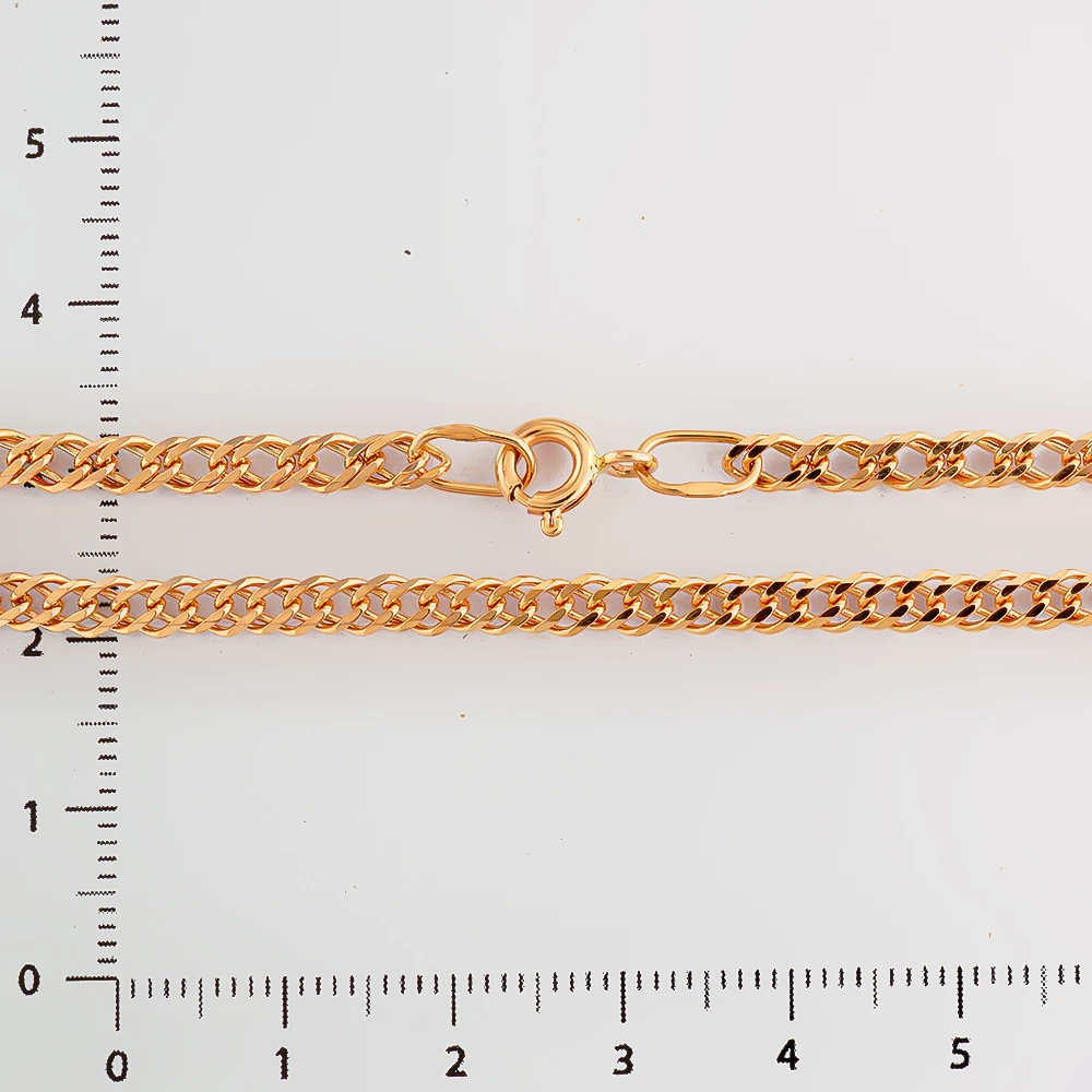 Браслет из красного золота 585 пробы