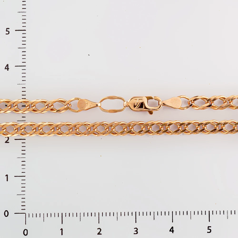 Браслет из красного золота 585 пробы