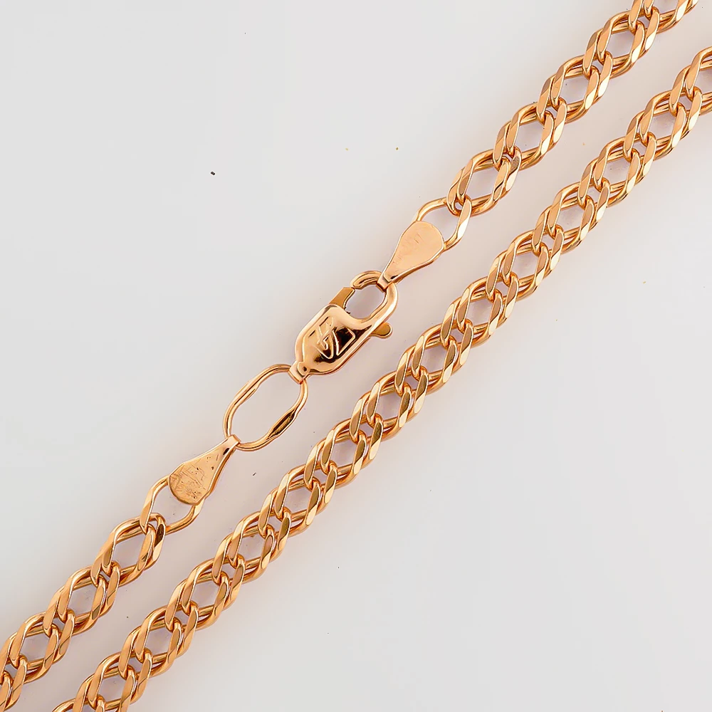 Браслет из красного золота 585 пробы