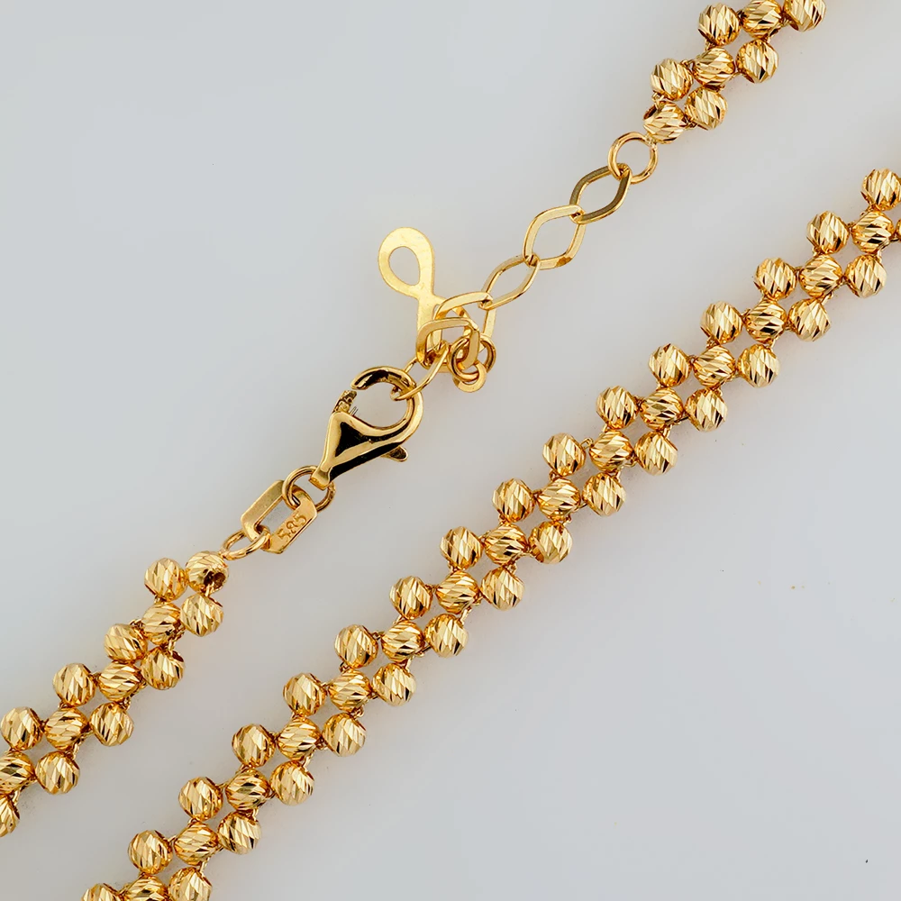 Браслет из желтого золота 585 пробы