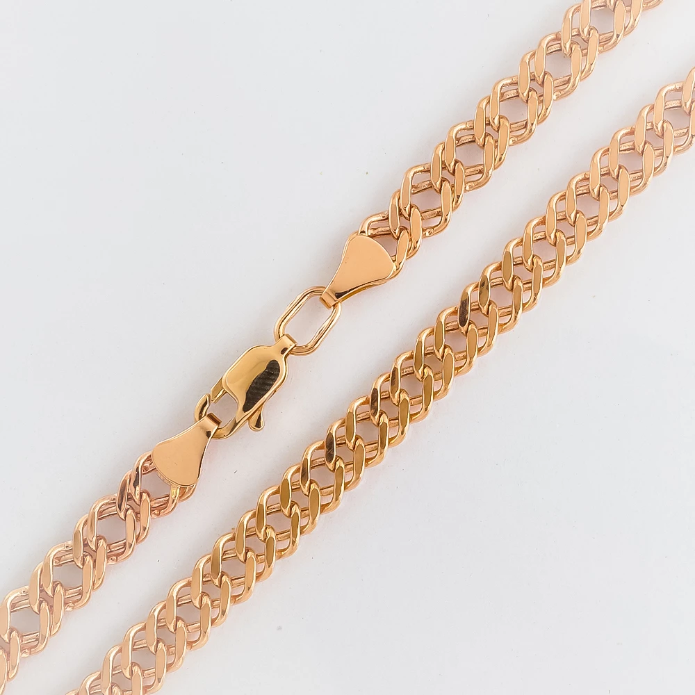 Браслет из красного золота 585 пробы