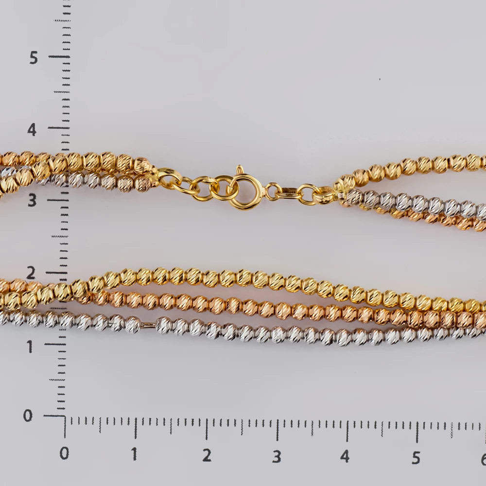 Браслет из желтого золота 585 пробы