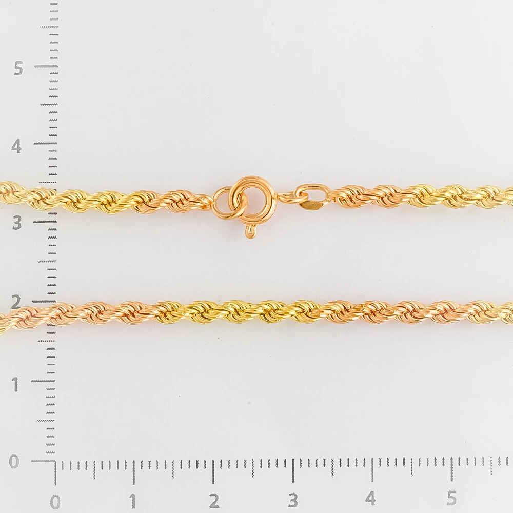 Браслет из красного золота 585 пробы