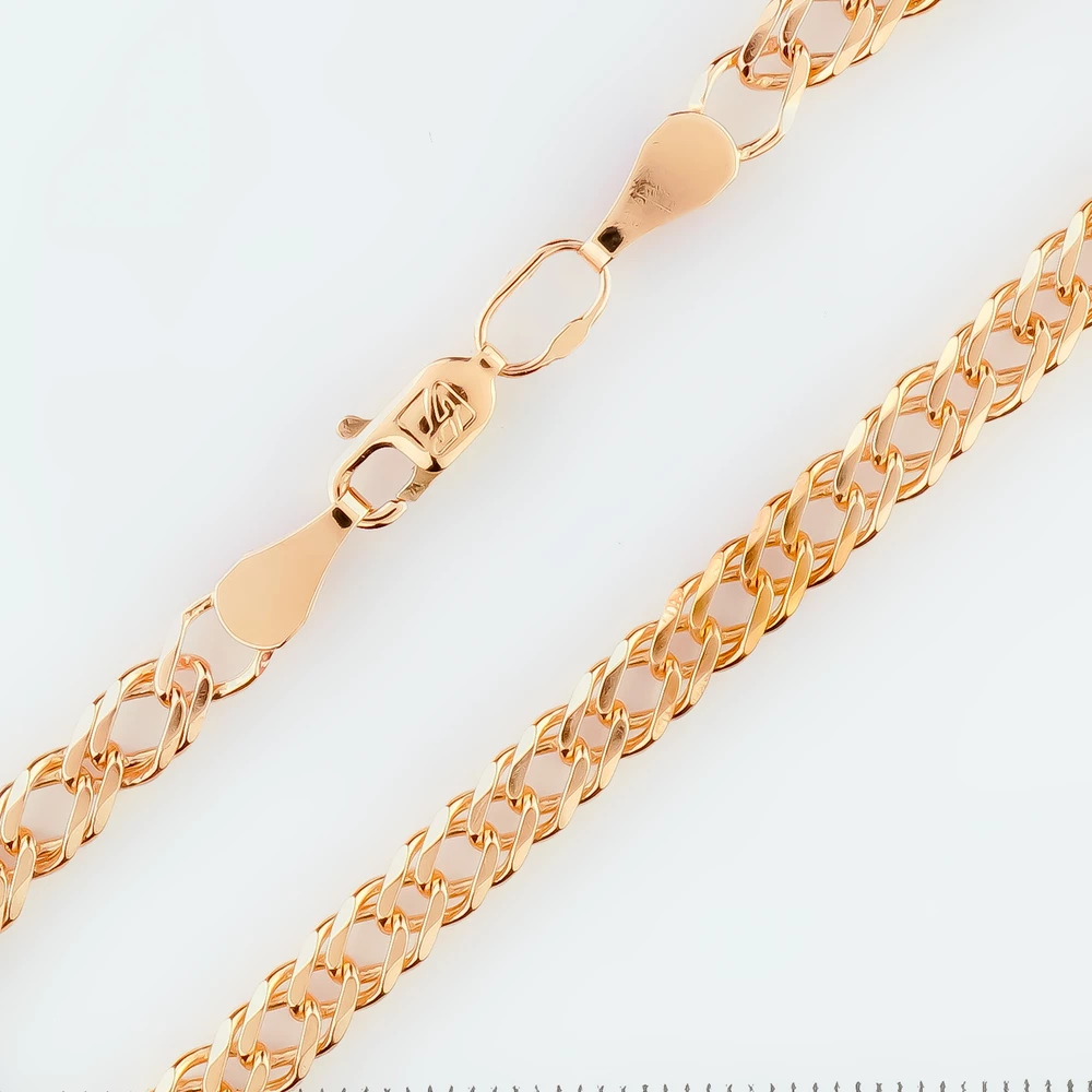 Браслет из красного золота 585 пробы