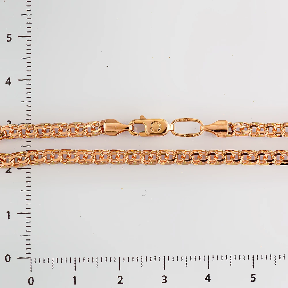 Браслет из красного золота 585 пробы