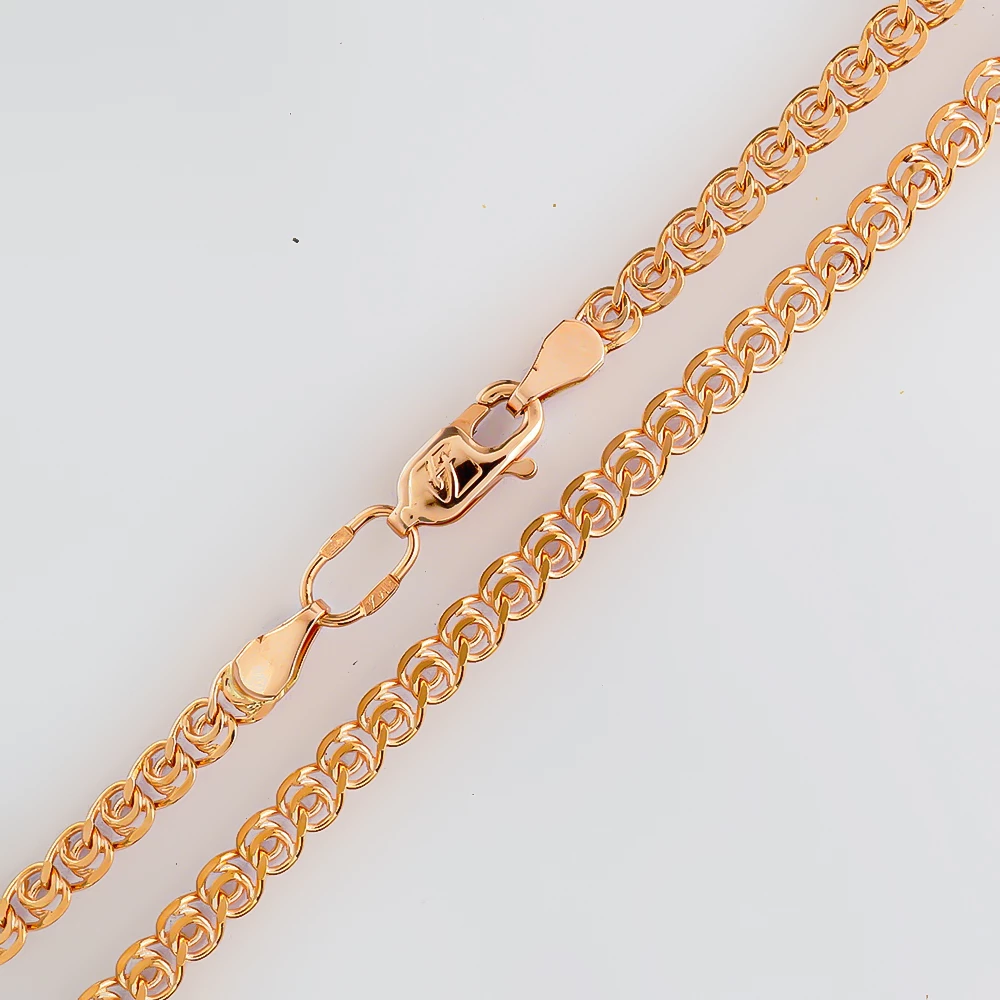 Браслет из красного золота 585 пробы