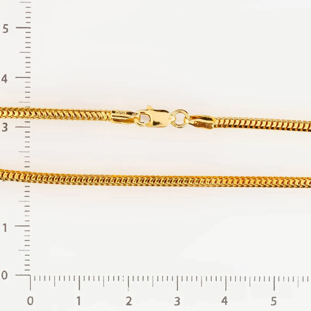 Браслет из желтого золота 585 пробы