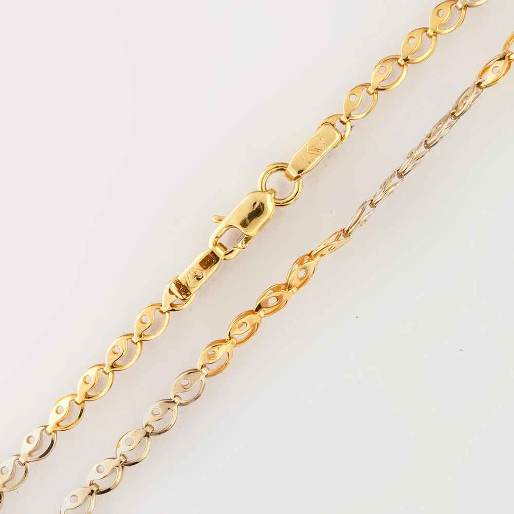 Браслет из желтого золота 585 пробы