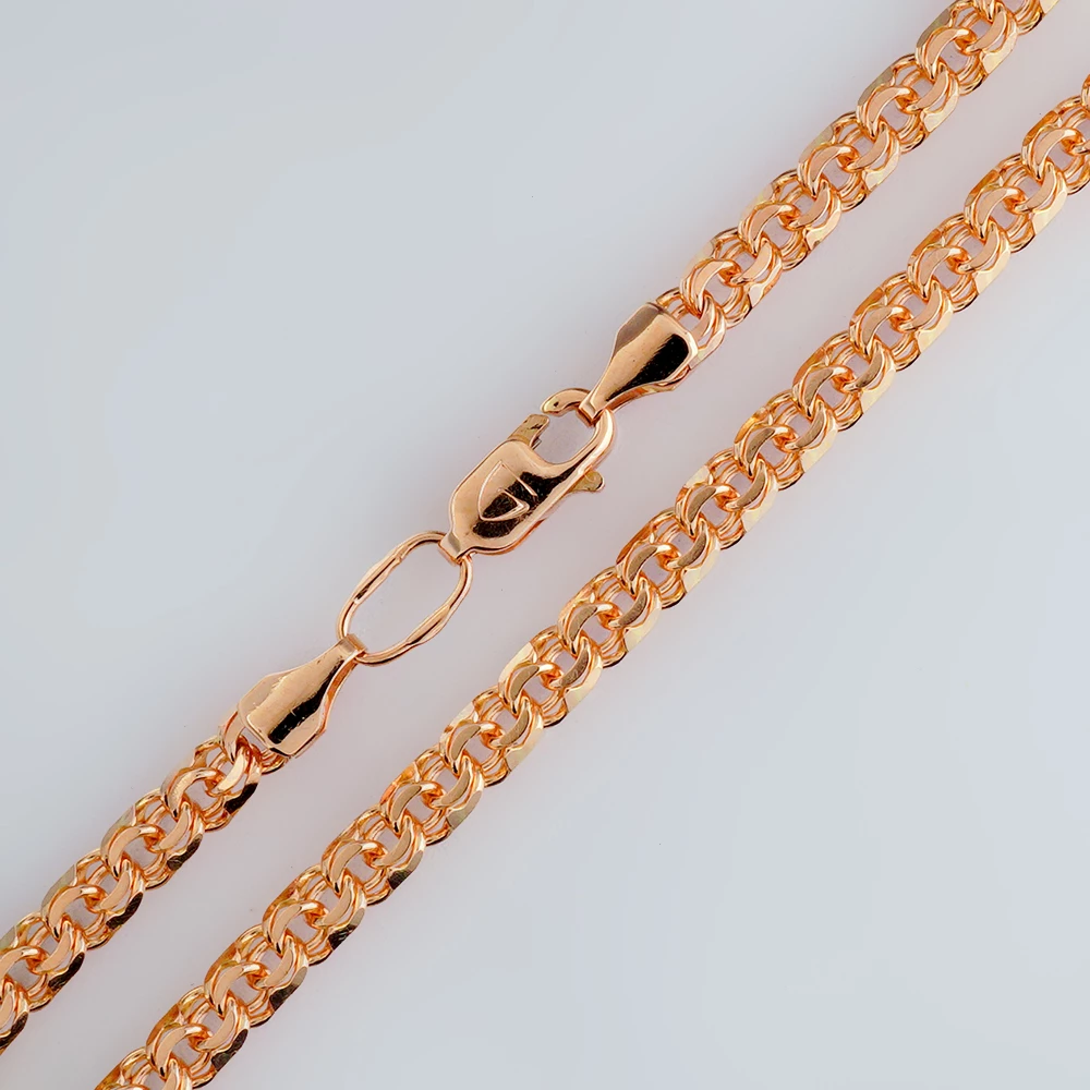 Браслет из красного золота 585 пробы