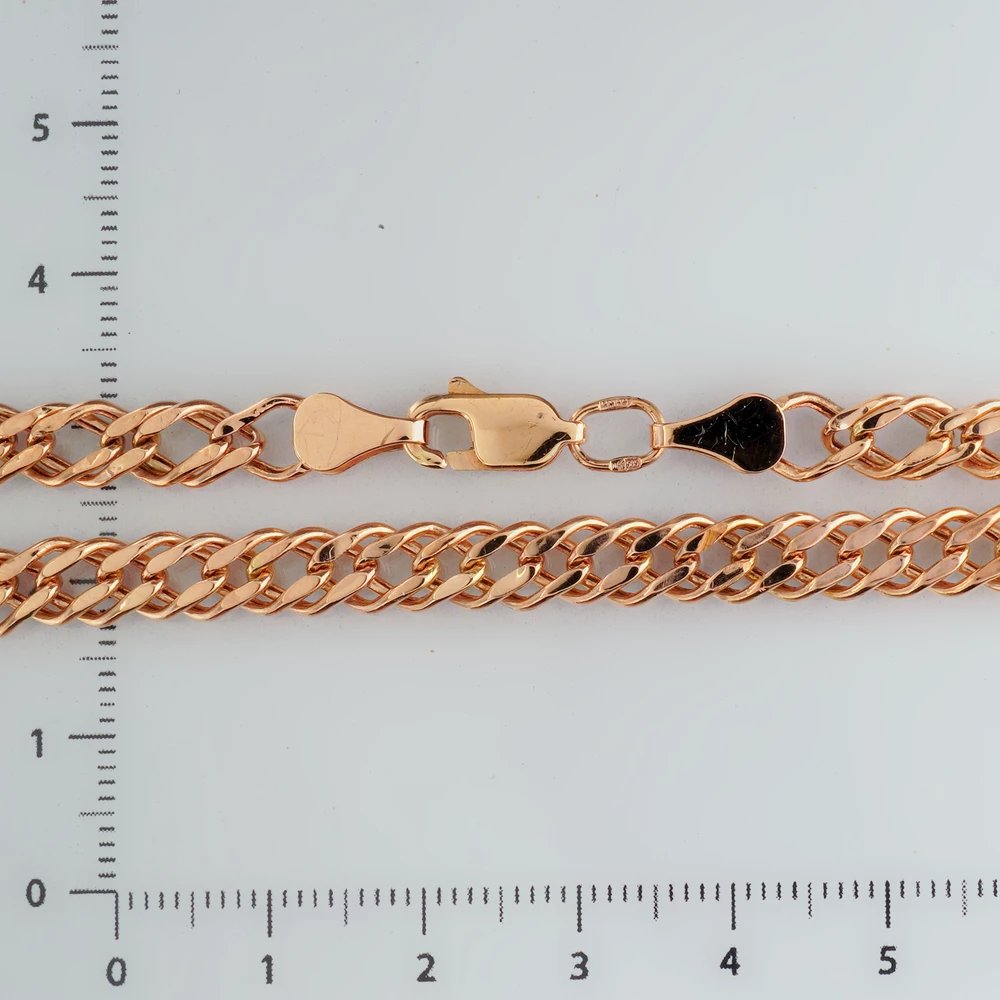 Браслет из красного золота 585 пробы