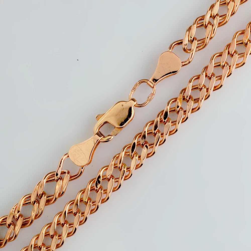 Браслет из красного золота 585 пробы