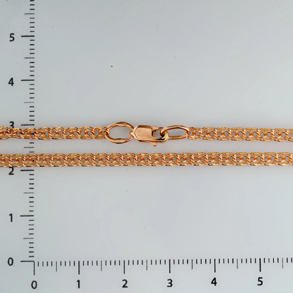 Браслет из красного золота 585 пробы