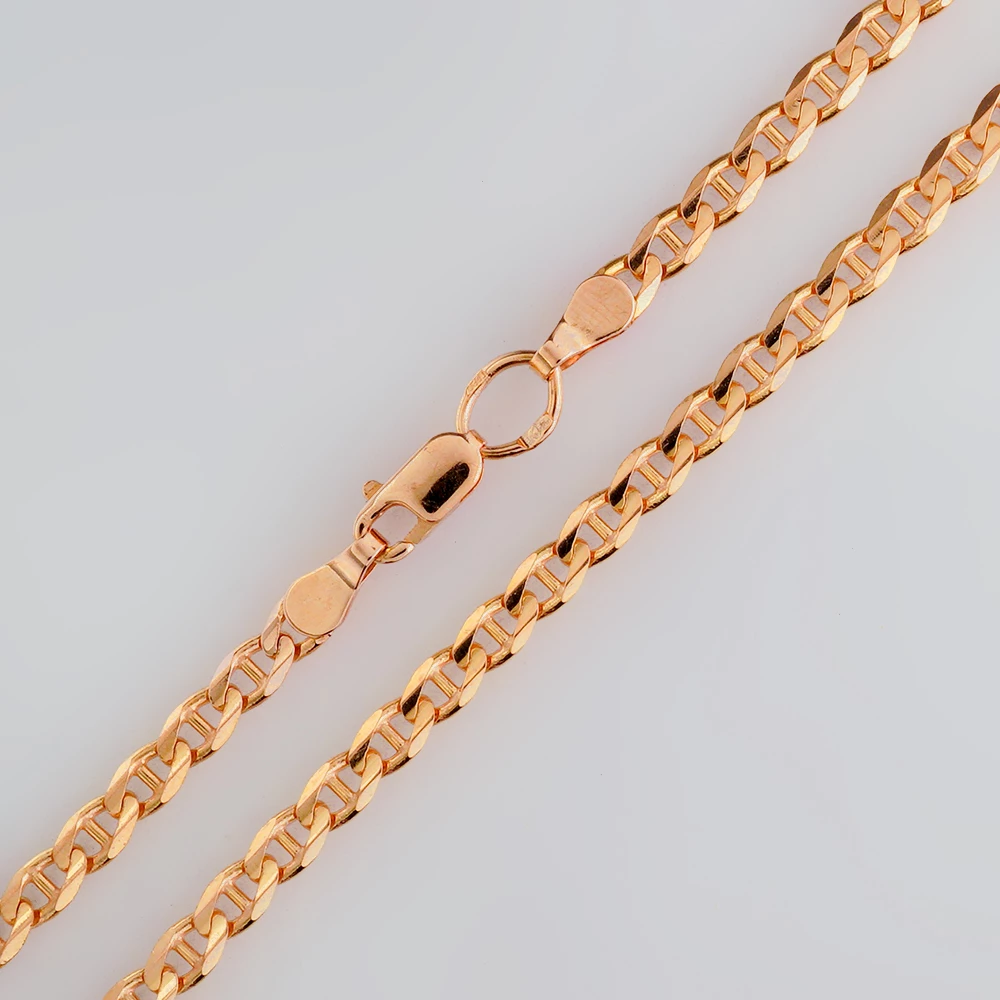 Браслет из красного золота 585 пробы