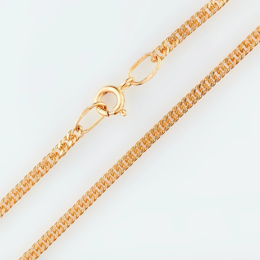 Браслет из красного золота 585 пробы