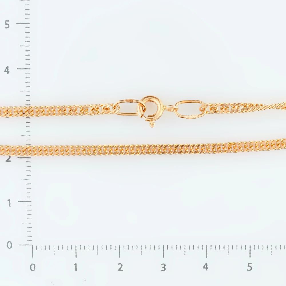 Браслет из красного золота 585 пробы