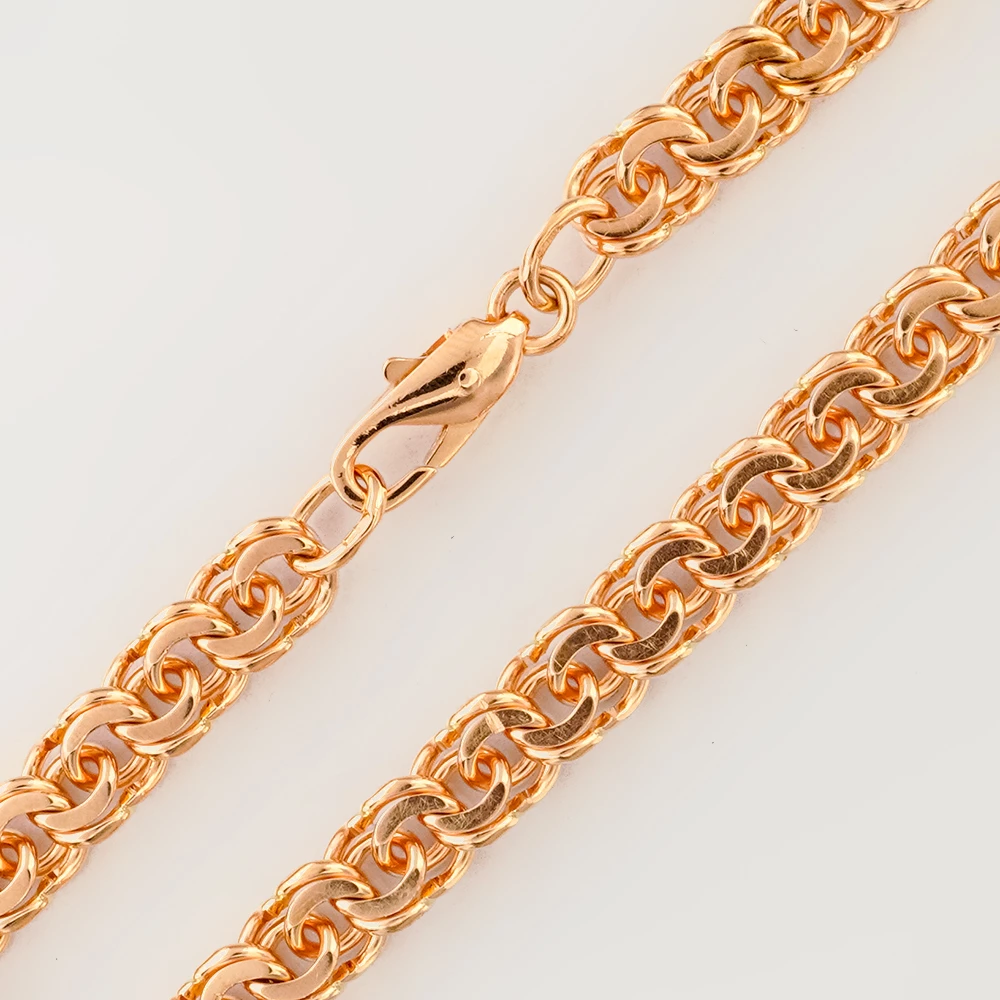 Браслет из красного золота 585 пробы