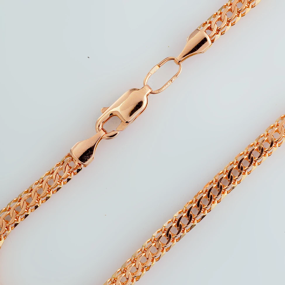 Браслет из красного золота 585 пробы