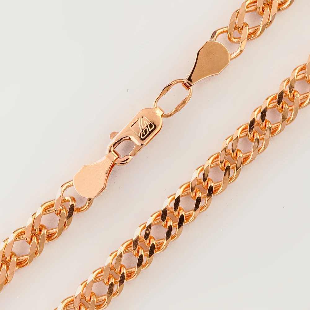 Браслет из красного золота 585 пробы