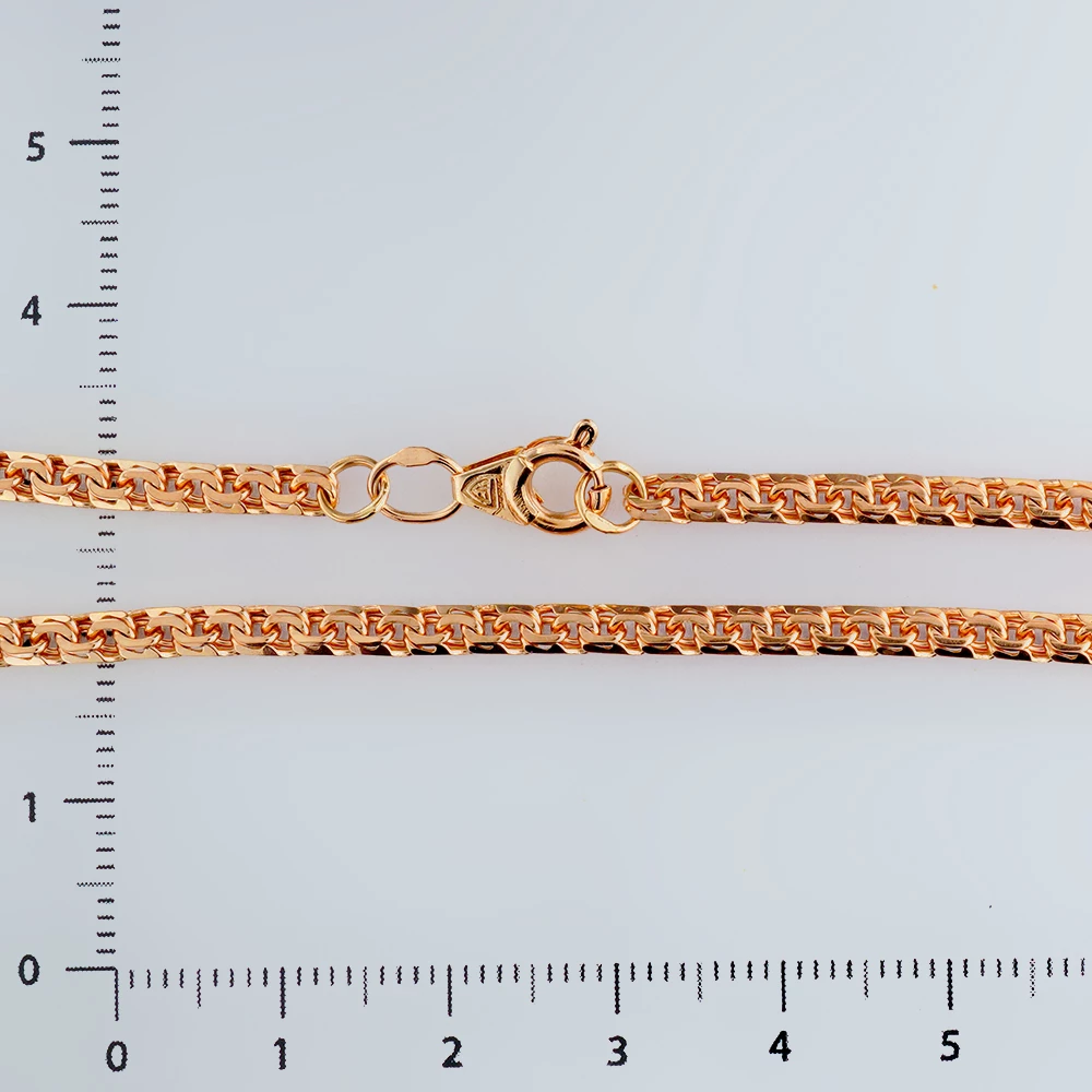 Браслет из красного золота 585 пробы